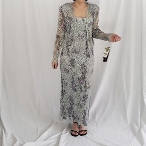 Floral Lace Maxi Dress